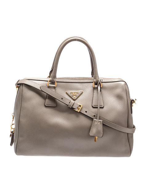 Prada Saffiano Lux Bauletto Bag 